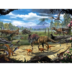 National Geographic - Dinosaur Shore Puzzle 200 Pieces
