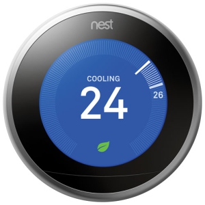 Google Nest Wi-Fi Smart Learning Thermostat 3rd Generation - Stainless Steel - Open Box(10/10 Condition)