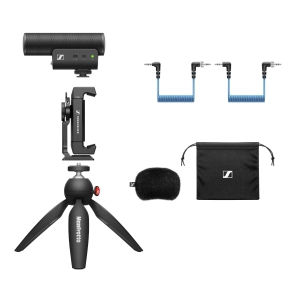 Sennheiser MKE 400 On-Camera Shotgun Mic Mobile Kit