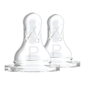 Dr. Brown's Preemie Narrow Nipple 2-Pack
