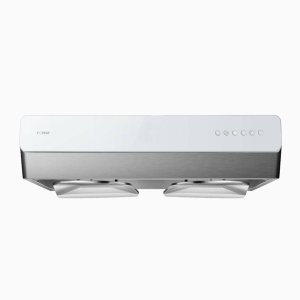 FOTILE Pixie Air UQS3001 30” Stainless Steel Under Cabinet Range Hood, 800 EQUIV. CFMs Kitchen Over Stove Exhaust Vent with LED Lights Dual AC Motors and Mechanical Buttons