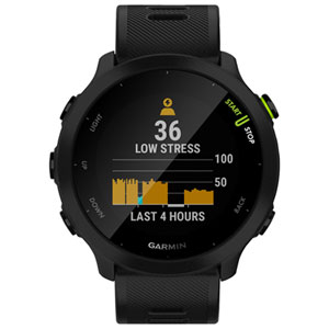 Garmin Forerunner 55 Bluetooth Running Smartwatch Black Best Buy Canada