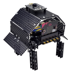 Binary Bots Totem Tortoise - Educational Robot Construction Kit for Kids - BBC Micro:bit Coding with Motion, Light & Touch Sensors - STEM Physical Learning Toy