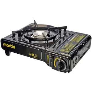 Martin VT-8000 Butane Camping Stove - Portable Single Gas Burner for Outdoor Camp Cooking
