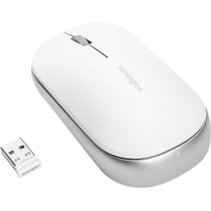 Kensington SureTrack Dual 4000 DPI Wireless Optical Mouse - White - (75353)