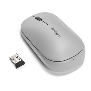 Kensington SureTrack Dual 4000 DPI Wireless Optical Mouse - Gray - (75351)