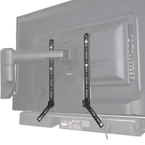 23" to 65" TV Mounts and Stands ,Universal Soundbar Bracket with Adjustable Arms Fits Displays up to 33lbs