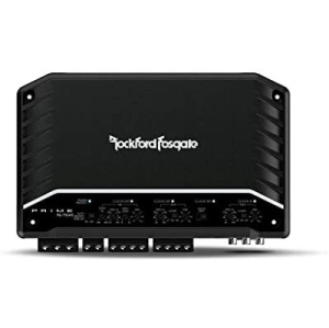 Rockford Fosgate R2-750X5 Prime Series 5-channel car amplifier — 50 watts RMS x 4 at 4 ohms + 350 watts RMS x 1 at 2 ohms