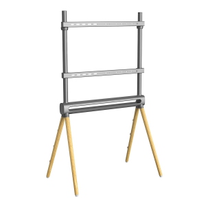 Boost Industries AVS-4970-GB Artistic Wooden Easel Studio TV Display Stand for 49" to 70" TV's (Grey/Beech)