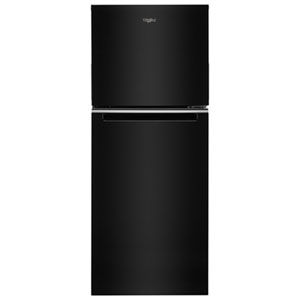 Whirlpool 25" 11.6 Cu. Ft. Top Freezer Refrigerator (WRT112CZJB) - Black