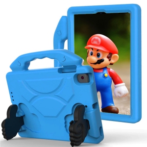 XCRS Kids Case for Apple iPad 10.2-inch 9th Gen (2021), 8th Gen (2020), 7th Gen (2019), Light Weight, Handle Friendly Cover, Convertible Stand,EVA Foam Silicone Case Blue