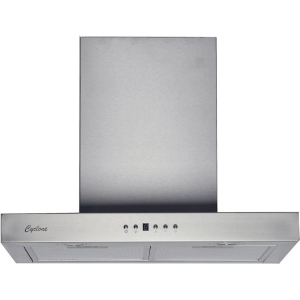 Cyclone 24" 550 CFM LED lights T-shape Wall Mount Range Hood (SCB51424) - Stainless Steel