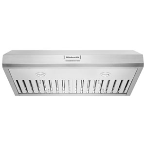 KitchenAid 36" Under Cabinet Range Hood (KVUC606KSS) - Stainless Steel