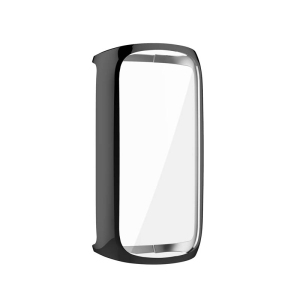 StrapsCo TPU Smart Watch Protective Case - Fitbit Luxe Protector - Black