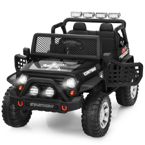 Gymax 12V Electric Kids Ride On Car Truck w/ MP3 Horn 2.4G Remote Control