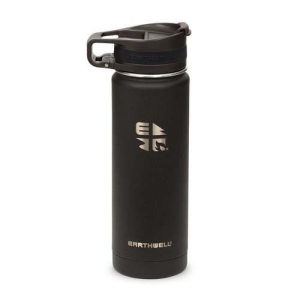 Earthwell Drinkware Roaster 20Oz W/ Loop Cap Stainless Steel Vacuum Insulated Travel Coffee Bottle