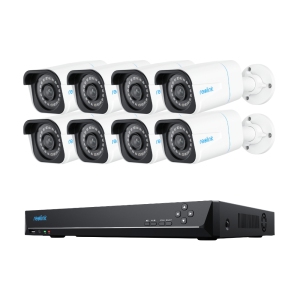 Reolink 4K PoE 16-Channel Security Camera System, Person/Vehicle Detection, 4TB HDD Built-in