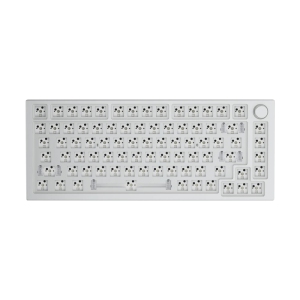 Glorious GMMK PRO Barebones 75% Keyboard - White
