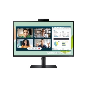 SAMSUNG 24" FHD 75Hz 5ms GTG Flat IPS LCD AMD FreeSync Gaming Monitor (LS24A400VENXZA) - Black