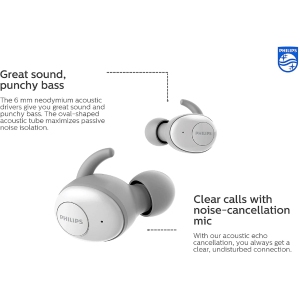 Philips Audio New UpBeat True Wireless Bluetooth Wireless in