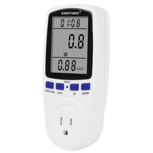 Plug in Power Meter Electricity Analyzer Monitor Socket Voltage Wattmeter