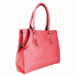 Leather Laptop Briefcase Tote Bag 