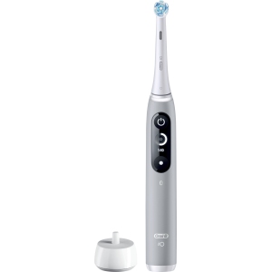 Oral-B - iO Series 6 Electric Toothbrush with Replacement Brush Head - Grey