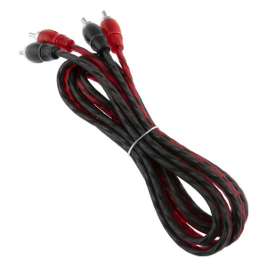 DS18 RCA-6FT 6ft 2-Channel Twisted RCA Cable