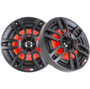 DS18 NXL-8/BK NXL 8" 2-Way Coaxial Marine Speaker With LED RGB Lights 125W RMS - Black
