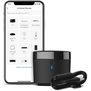 ISTAR WiFi Smart Home Hub RM Mini 4 IR Automation Learning Universal Remote Control Compatible with Alexa