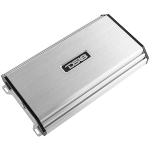 DS18 S-1600.2/SL 1600 Watt 2 Channel Full Range Class AB Amplifier Silver Pro Audio