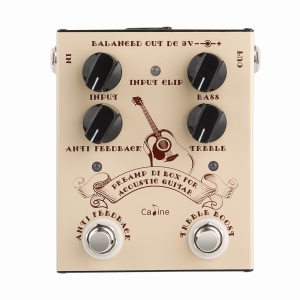 Caline CP-40 PRE-AMP DI Box with Anti Feedback control for Acoustic