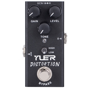 YUER UItimate Distortion Drive Electric Guitar Effects Pedal True Bypass ✅ New