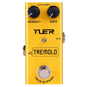 YUER Tremolo Electric Guitar Effect Pedal True Bypass ✅New