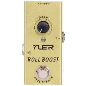 YUER Roll Boost Electric Guitar Effect Pedal True Bypass ✅New