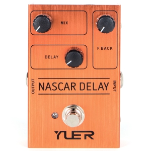 YUER NASCAR DELAY Electric Guitar Effect Pedal True Bypass ✅New