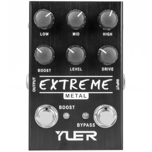 YUER Extreme Metal Electric Guitar Effect Pedal True Bypass ✅New