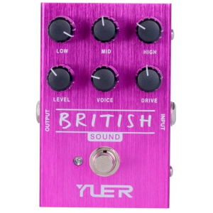 YUER British Sound Electric Guitar Effect Pedal True Bypass ✅New
