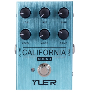 YUER California Sound Electric Guitar Effect Pedal True Bypass ✅New