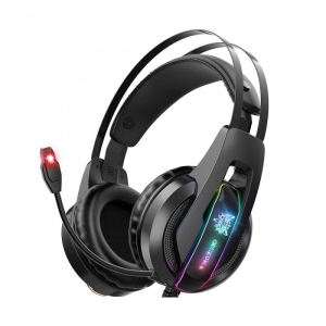WINGOMART K16 Gaming Headset Over-ear 3.5mm LED Light Stereo Bass Game Headphones with Mic for PC Laptop Gamer Xbox One, PS5, PS4, PC, Nintendo Switch playstation 5 Gaming headset