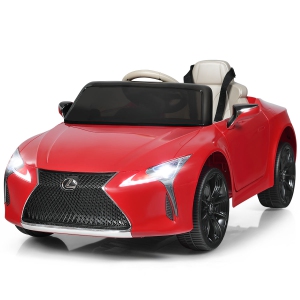 Topbuy Lexus Licensed Electric Kids Ride on Car with Remote Control Red