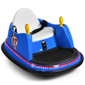 Gymax 6V Kids Ride On Bumper Car Vehicle 360° Spin Race Toy w/ Remote Control