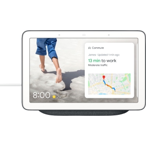 Google Nest Hub (GA00515-US) Smart Display with Google Assistant - Open Box - Charcoal