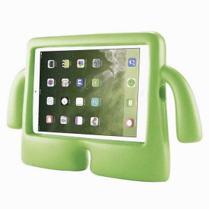 3D Silicone Shockproof Child Kids Stand Cover Case for iPad Pro 11" 1st 2nd 3rd Gen, Air 4 5 4th 5th Gen, Green