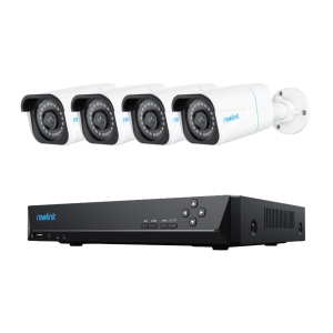 Reolink Smart Detection 4K PoE Security Camera System, 2TB HDD Built-in, Person/Vehicle Detection