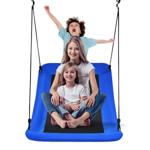 Gymax 700lb Giant 60'' Platform Tree Swing for Kids and Adults