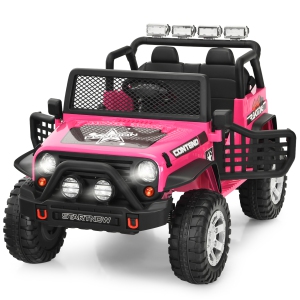 Gymax 12V Electric Kids Ride On Car Truck w/ MP3 Horn 2.4G Remote Control