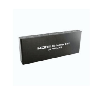 Alumnium 1080P 8 Port Ports HDMI Switch with Remote Full HD HDTV