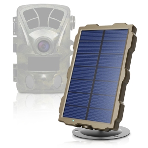 Solar Panel for Rexing H1, H1 Blackhawk, H2, H3, H6 Trail Camera - Black