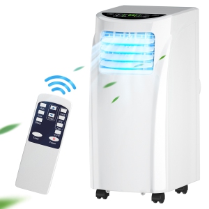 Topbuy 3-in-1 Portable Air Conditioner - 8000 BTU (161 sq ft Coverage) - 56dB, Window Kit, Remote